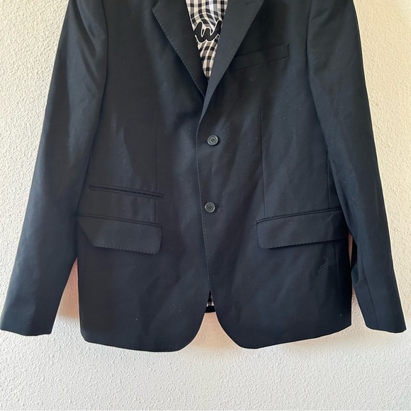 Howe Forty Four Men’s Blazer Fits L/XL Black Dressy Party Office Sophisticated - Picture 2 of 11